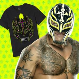 [美國瘋潮]正版WWE Rey Mysterio I Am Lucha 619 T-shirt 飛人619最新款衣服特價