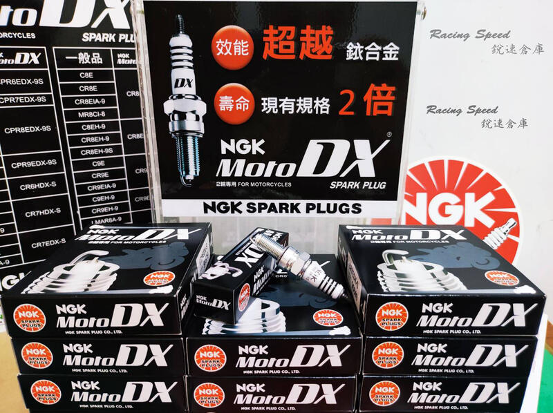 NGK 台灣公司貨吊卡包裝  LMAR8ADX-9S 釕火星塞 R3、XMAX、MT07