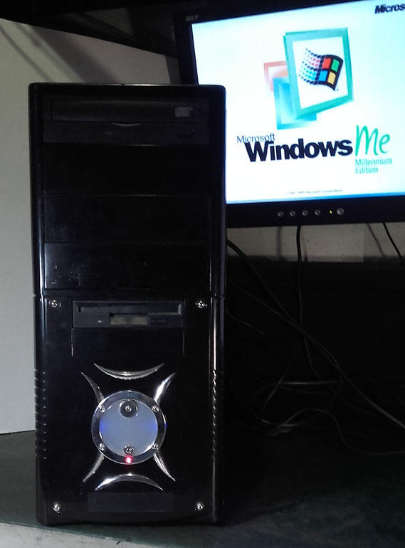 【窮人電腦】跑Windows ME系統！自組技嘉AMD工業主機出清！雙北桃園可親送外縣可寄！