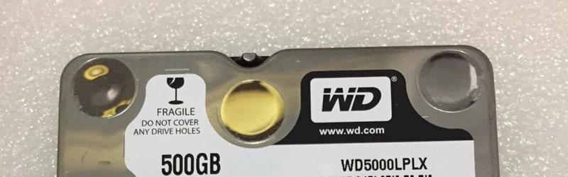 WD Black 2.5吋 500GB 7200RPM WD5000LPLX (二手良品)