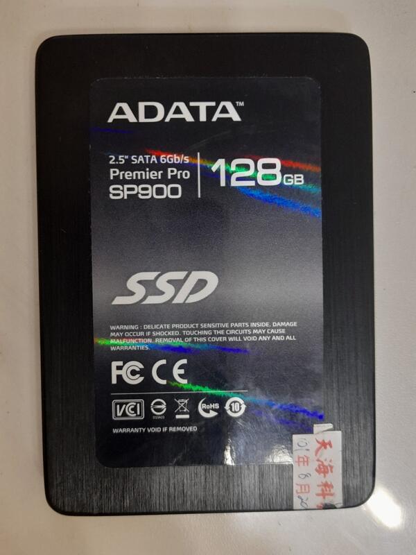 威剛 SP900 SATA3 SSD固態硬碟 128GB 使用時數極少