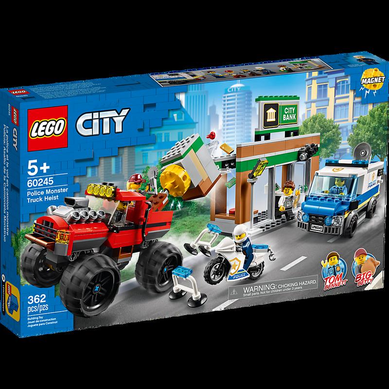 【樂GO】樂高 LEGO 60245 CITY系列 警察巨輪卡車搶案 新品 原廠正版