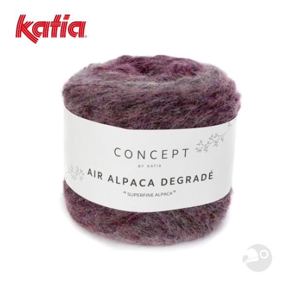 【大嘴鳥】Katia Air Alpaca Degradé 卡迪亞 輕羊駝漸層毛線 編織線材 歐洲進口