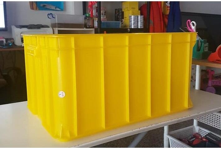 HuGaGa專業收納『雙鶴牌 耐重六格 儲運箱』側邊密封箱 搬運箱 塑膠收納箱 工具箱  物流箱