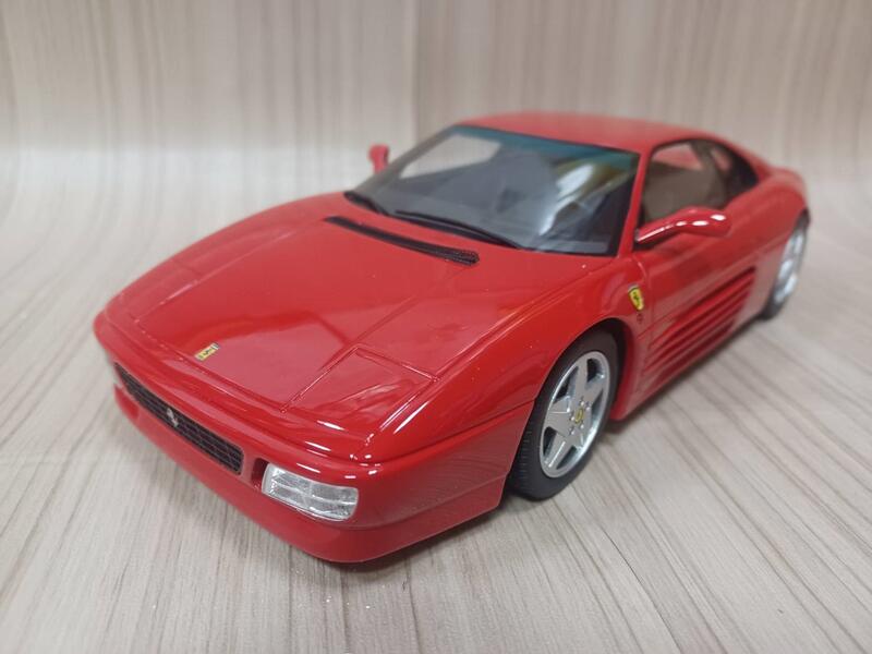 宗鑫 GT SPIRIT GT331 Ferrari 348 GTB 標準紅 小瑕疵出清A