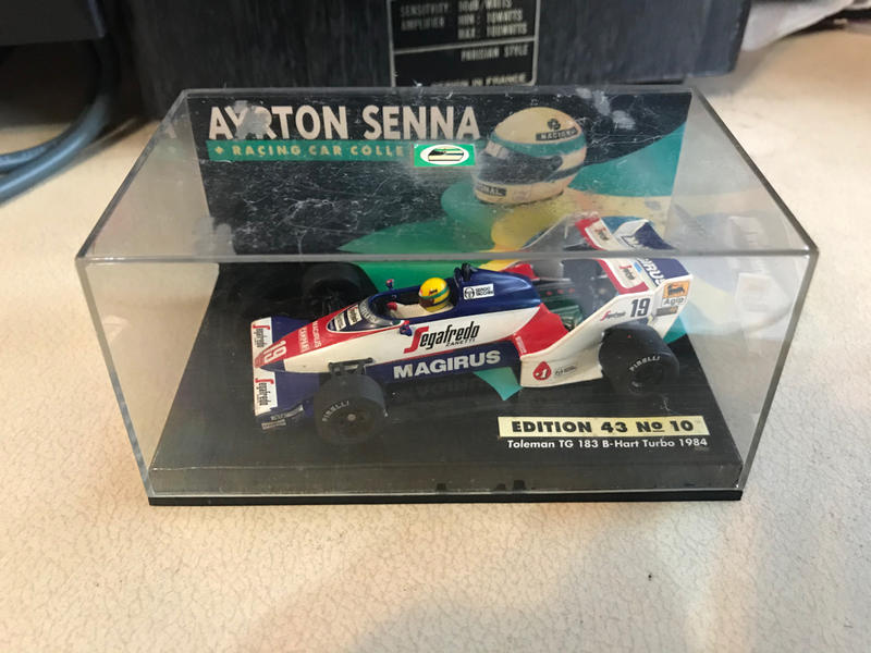 洗拿1:43賽車模型 Ayrton Senna