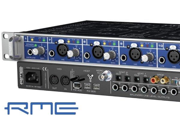 RME Fireface 800 FireWire Audio Interface_1394b最高階錄音介面