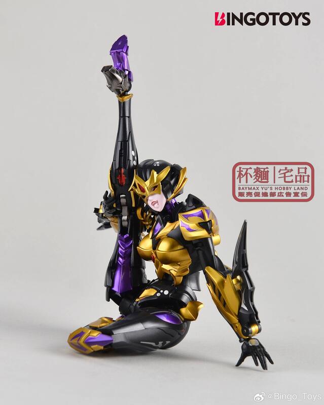 杯麵!🚀現貨! Bingo Toys BT-04 Spider Girl 蛛女蜘蛛黑寡婦可變形完成
