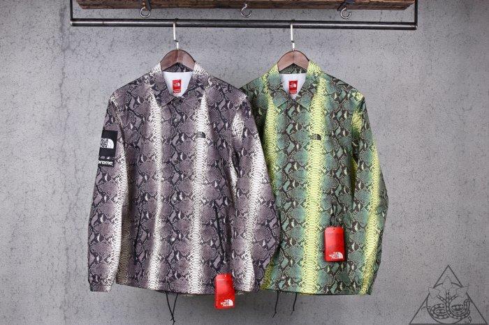 North face outlet supreme snakeskin jacket