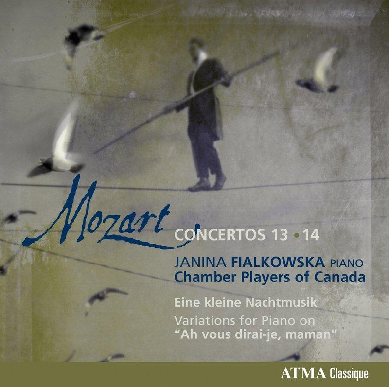 {古典}(ATMA) Janina Fialkowska ; Chamber Players of Canada / Mozart: Concertos Nos.13 & 14 "BBC"五星 美妙的室內樂版本