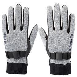 Adidas 男用冬季手套 ,灰