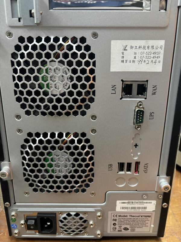 Thecus N7700PRO 大容量 7ベイ NAS Thecus NAS: Empowering