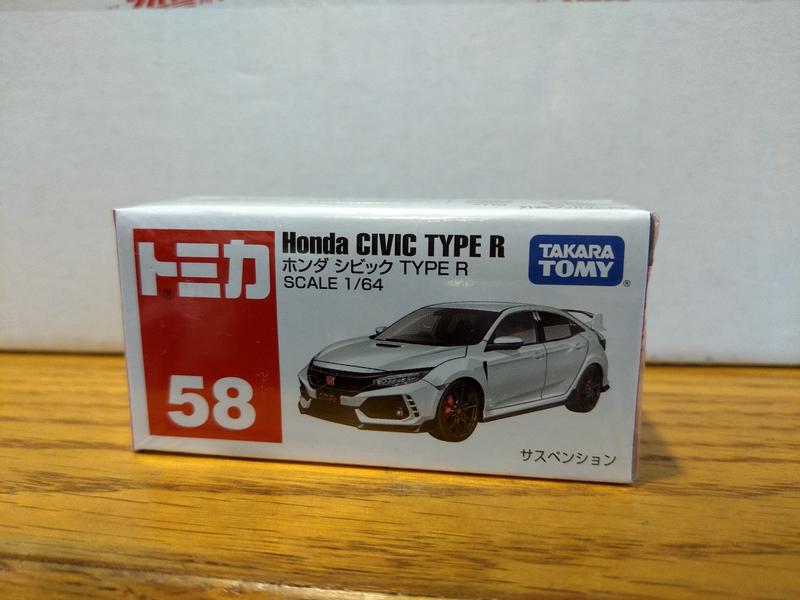 TOMICA (TOMY) CIVIC TYPE R No.58