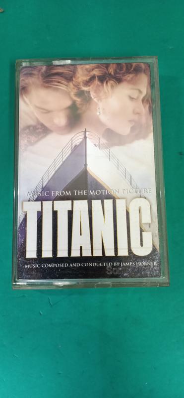附歌詞 懷舊卡式錄音帶 卡帶 磁帶--鐵達尼號 TITANIC 電影原聲帶 收錄席琳狄翁演唱主題曲愛無止盡 Z58