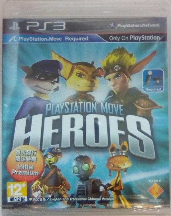 【希金博特姆】現貨 PS3 群雄大冒險 Move Heroes中文亞版 (MOVE專用遊戲) 全新未拆