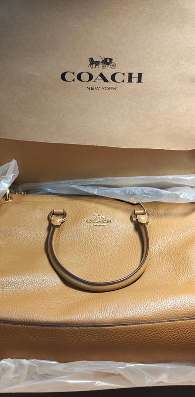 outlet COACH Mia Satchel Leather