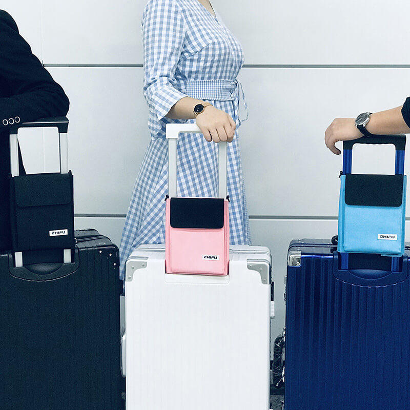 ZHIFU智服行李固定包 旅行箱收納包 防掉落配件綁帶包 手提行李箱收納