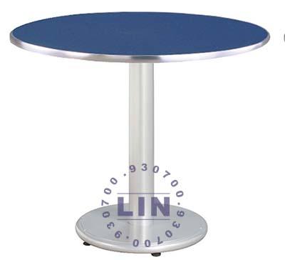 ▲S717-01餐桌洽談桌303圓盤鋁框圓桌
