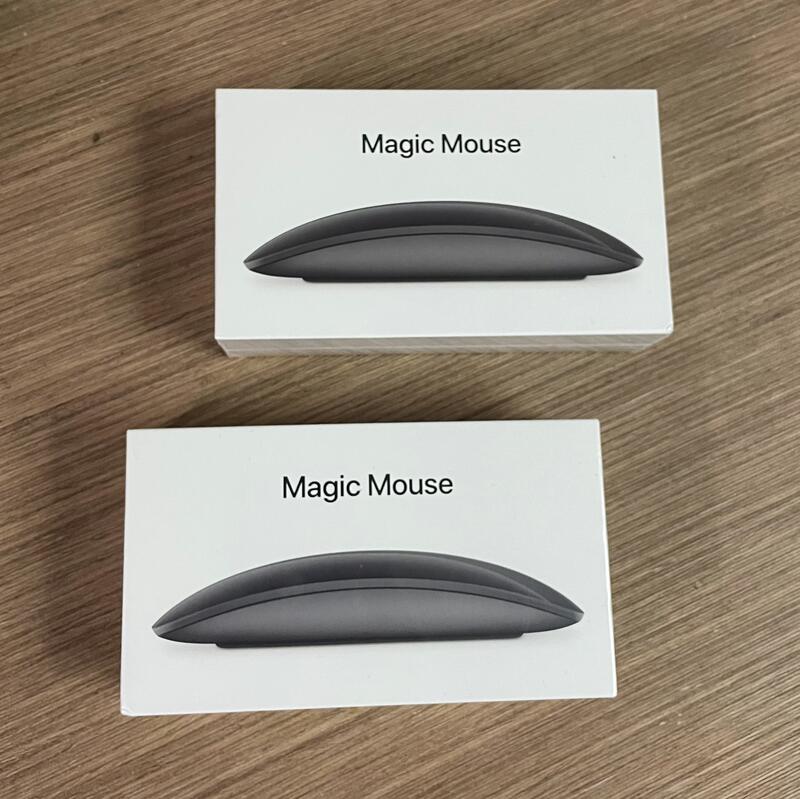 絕版的黑色(太空灰色)**全新盒裝未拆封 Apple Magic Mouse 2 蘋果巧控滑鼠二代充電款