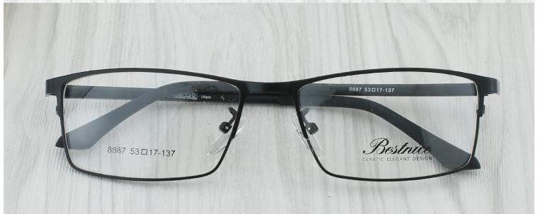 【實惠眼鏡】8887近視眼鏡框 平光眼鏡配到好 全框合金鏡架TR彈性鏡腿 超有型 全視線 抗藍光 變色鏡片 濾藍光均有售