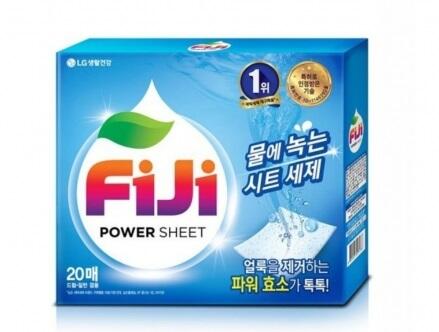 [龍龍3C] FiJi  蘇打酵素 洗衣紙 一盒 20抽 洗衣精 韓國 LG