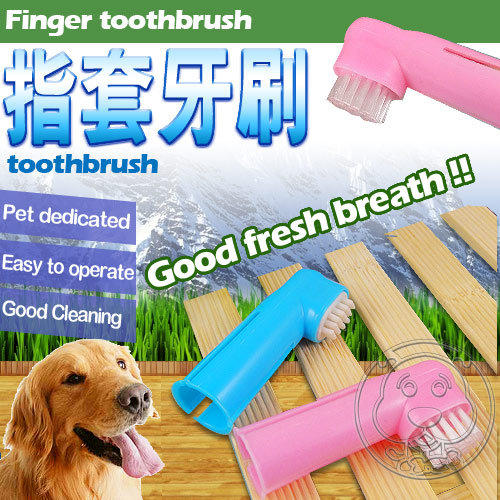【🐱🐶培菓寵物48H出貨🐰🐹】高級手指清潔刷(手指牙刷)加碼送手指洗澡刷顏色隨機 特價95元
