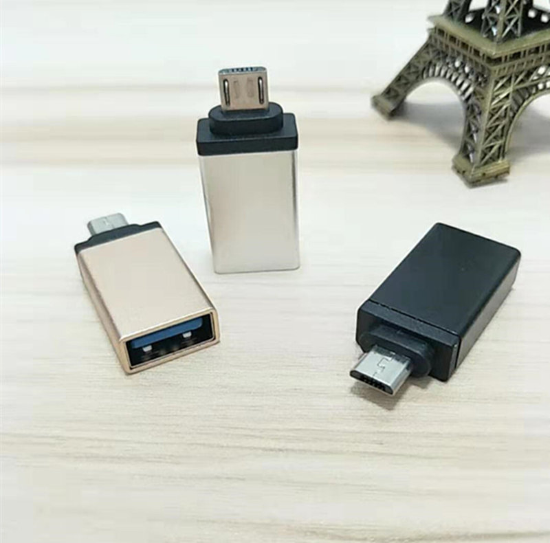 安卓轉USB3.0 OTG轉接頭 手機OTG轉接頭 傳輸數據鋁合金連接器