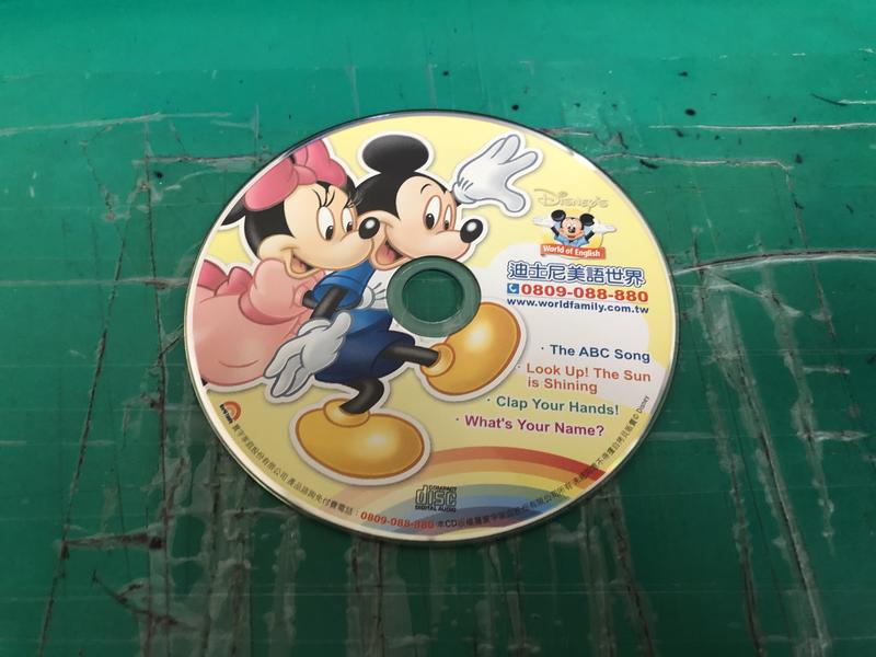 二手裸片 CD 專輯 寰宇 迪士尼美語世界 Disney's World of English <Z71>