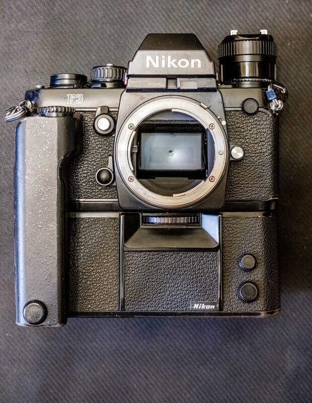Nikon F3 底片 機械式相機 MD-4 捲片馬達手把