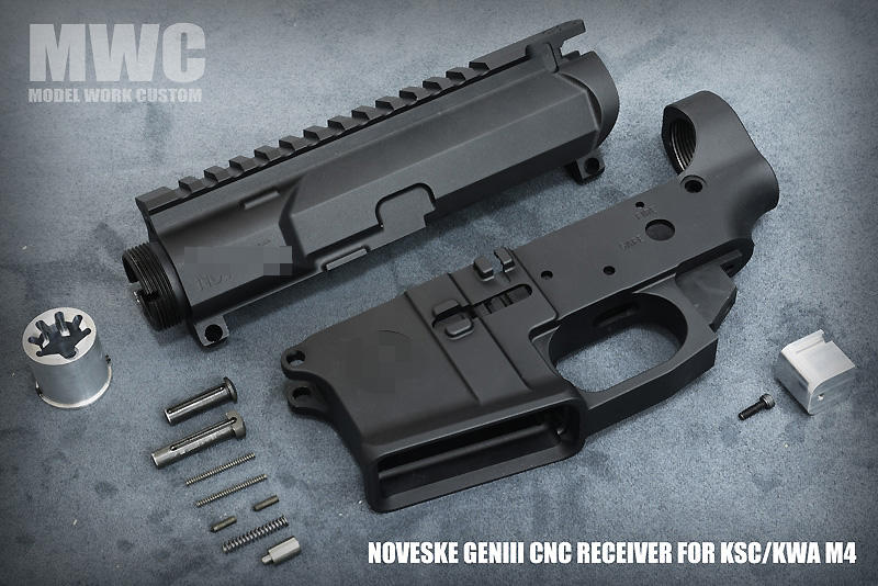 模動工坊 MWC NOVES GEN 3 CNC 槍身套件 KSC KWA M4 GBB 對應 類 Noveske