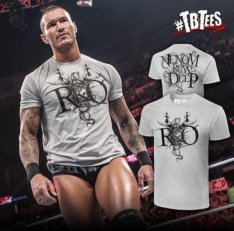 [美國瘋潮]正版 WWE Randy Orton Venom Runs Deep Tee 毒蛇深入RKO灰色復刻經典衣服