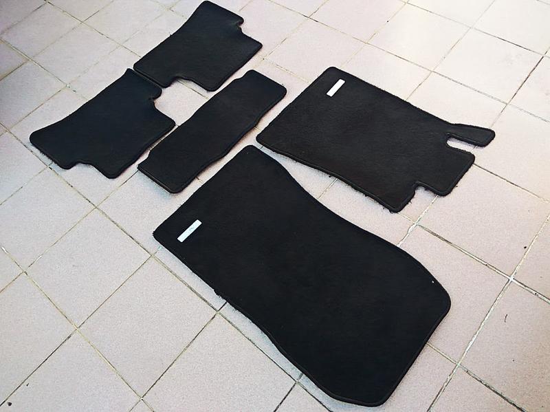 賓士 w202 原廠德國製 絨毛腳踏墊 地毯 c180 c220 c240 c230 c280 c200
