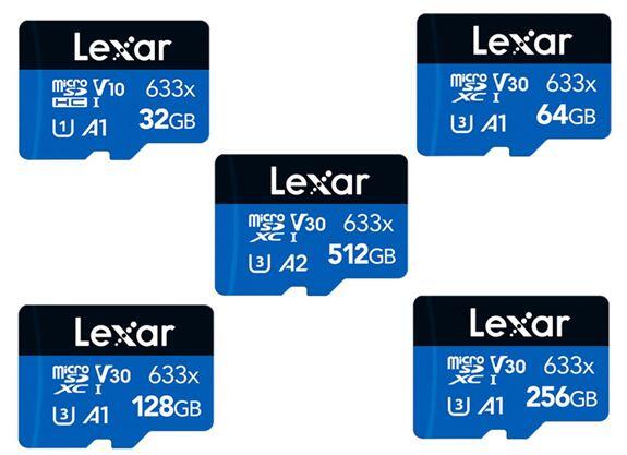 Lexar 雷克沙 16G 32G 64G 128G 256G Micro SD TF C10 4K 記憶卡 手機記憶卡
