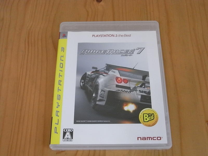 【小蕙生活館】PS3~ Ridge Racer 7 實感賽車7 (純日BEST版)