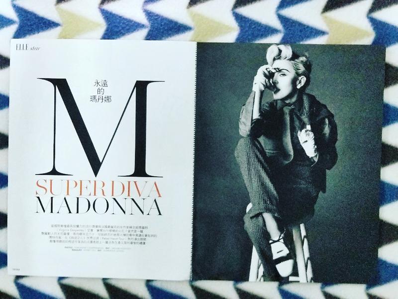 瑪丹娜  Madonna  他做凡人眼中不該做的事  內頁6面 2016年