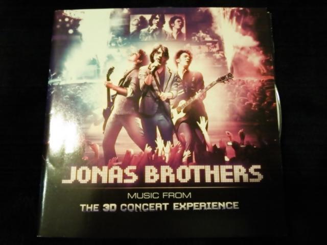 *日版CD--Jonas Brothers THE 3D CONCERT EXPERIENCE  (附側標)