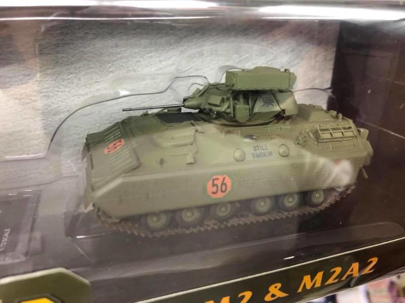 【AY Model】M2 現代美軍裝甲車 坦克 比例 1/72 完成品 EM 35051