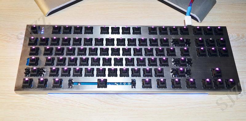 ★訂製★ 機械鍵盤 DIY PCB 87 定位板 + 外殼 不銹鋼