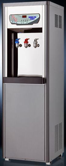 【富潔淨水、 餐飲設備】HM-6187智慧型數位冰溫熱三溫飲水機~搭配美國3M二道淨水器~全機保固二年