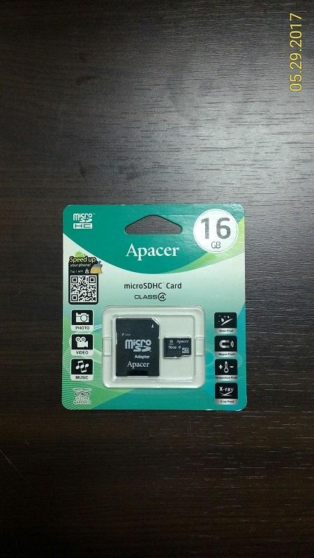 隨便賣 本站滿499免運 Apacer 宇瞻 16GB MicroSDHC SDHC TF Class4 C4 記憶卡