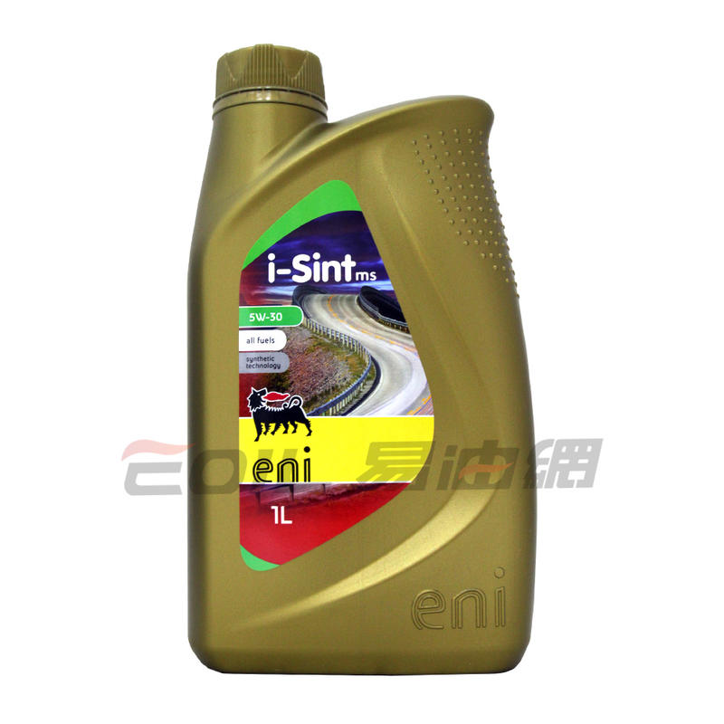 【易油網】ENI i-Sint MS 5W30 合成機油 c3 汽柴油共用 5w30