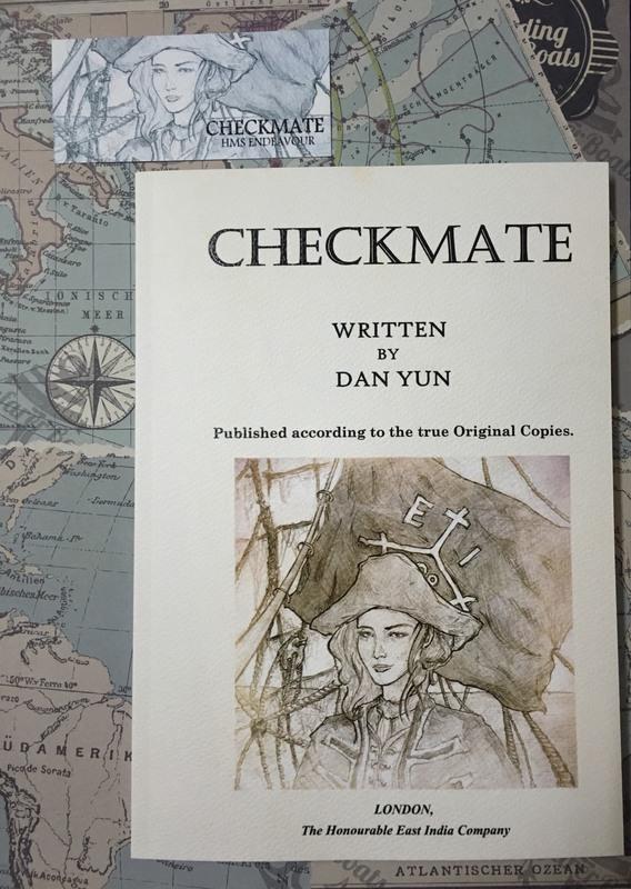 【作者通販】神鬼奇航 船艦擬人．半架空同人小說《CHECKMATE》 船娘 加勒比海盜