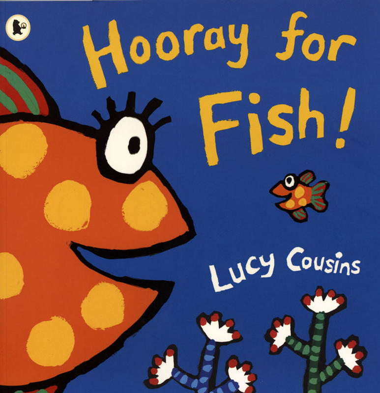 ＊小貝比的家＊HOORAY FOR FISH! /平裝《認知.大小》/3-6歲/ 顏色/海洋教育