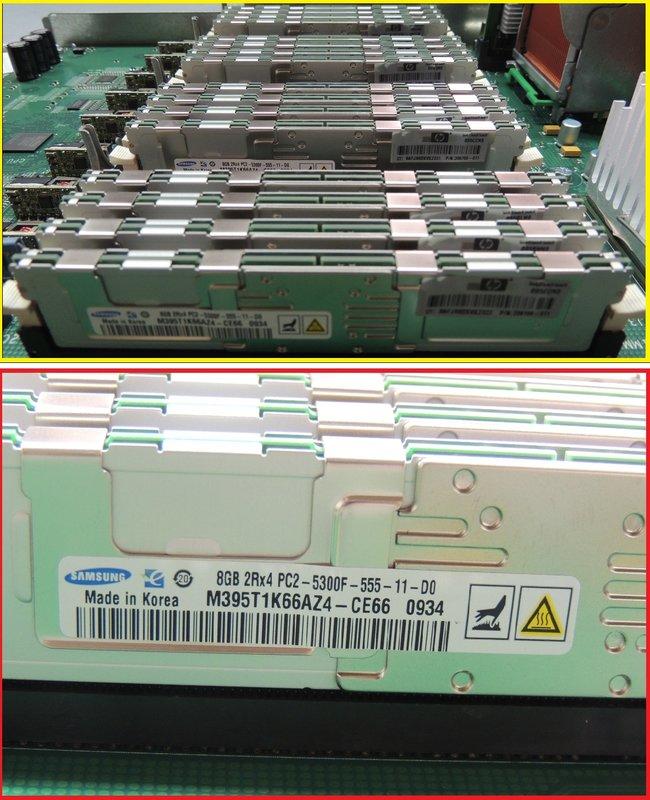 台灣❤現貨❤伺服器8GB ECC FB-DIMM PC2-5300F (DDR2 667), HP DL580 G5
