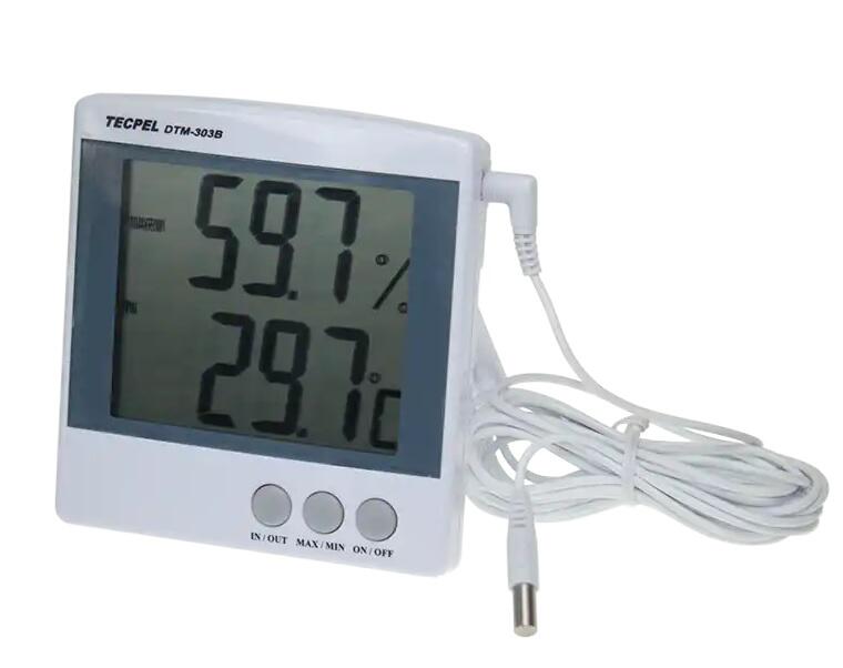TECPEL 泰菱電子 》DTM-303B 室內外二用大型顯示溫濕度計 溫濕度計 溫溼度 溫度計 大字幕 精度高