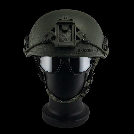 警用裝備MILITECH NIJ IIIA AIR VENTED FAST盔 防彈頭盔 fast防彈頭盔 AF盔 防彈