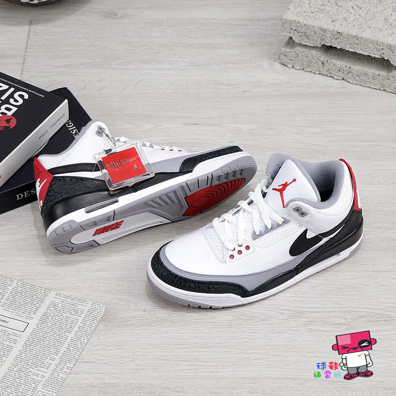 球鞋補習班NIKE AIR JORDAN 3 RETRO NRG TINKER 手稿原稿AQ3835-160