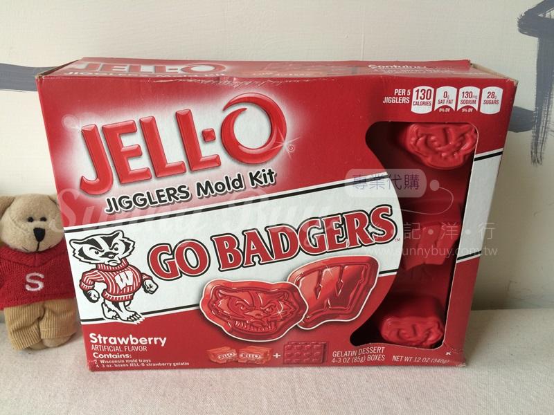 【Sunny Buy】◎單個現貨◎ Jell-O NCAA wisconsin 威斯康辛大學 製冰模型 果凍粉
