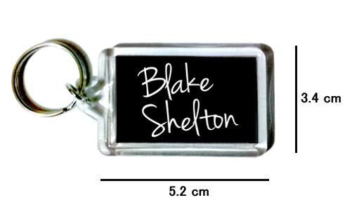 Blake Shelton 布雷克雪爾頓 鑰匙圈 吊飾 / 鑰匙圈訂製