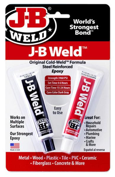【冷焊劑】J-B Weld美國進口金屬結合劑接著劑冷焊劑 模型JB Weld台灣 冷焊膠2管/組2oz 現貨 含稅發票